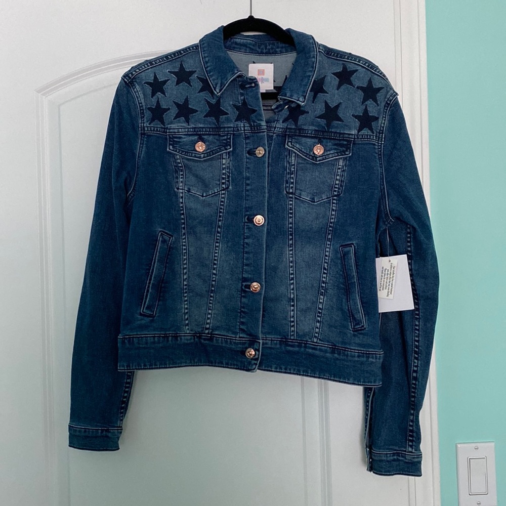 LulaRoe Harvey denim jacket